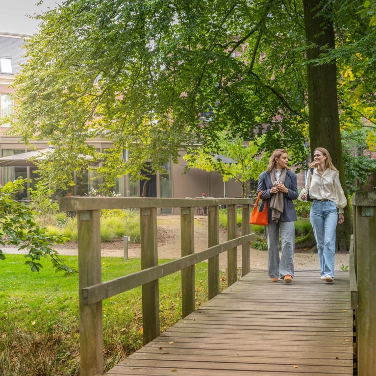 Een goed gesprek en een goede wandeling op Landgoed Bijstervelt